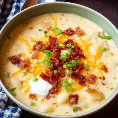 Slow Cooker Loaded Baked Potato Soup