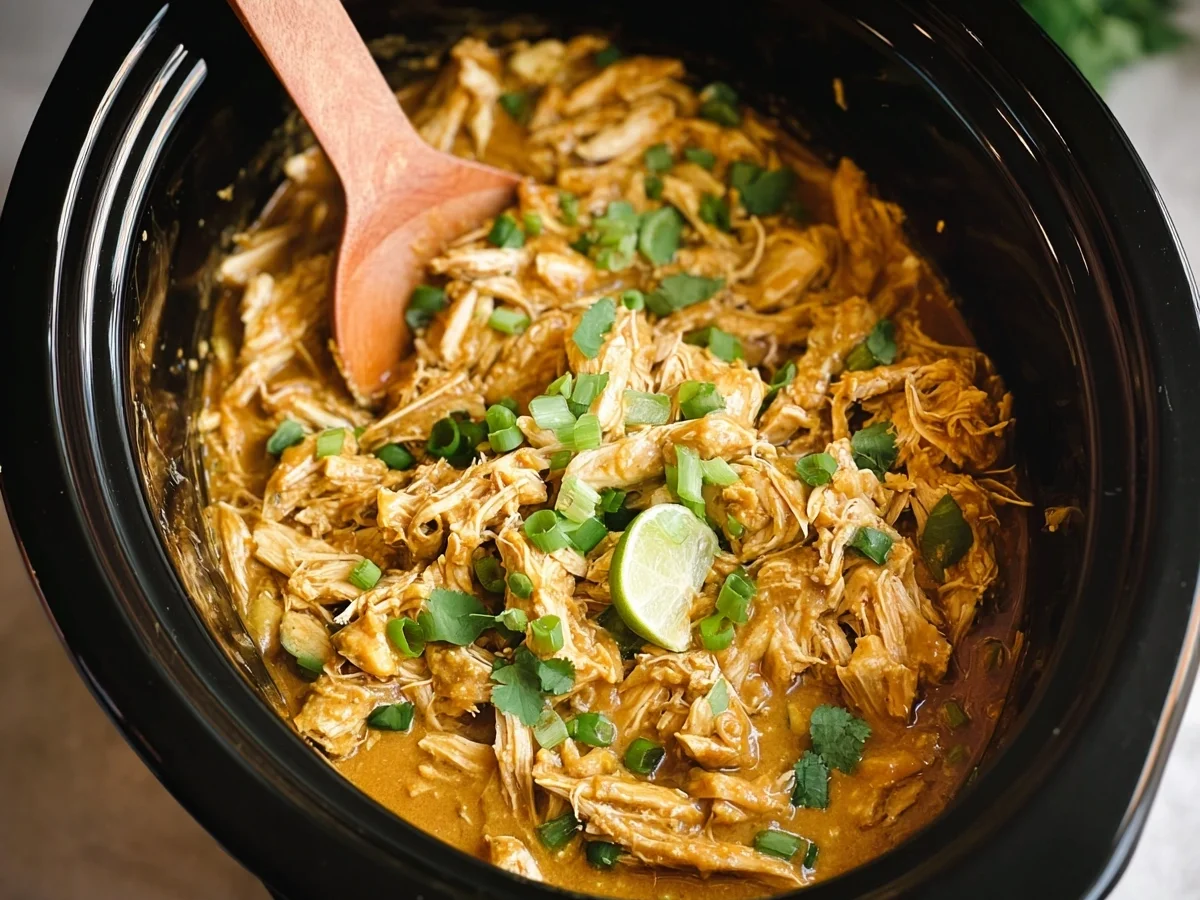 Slow Cooker Peanut Chicken: Easy Weeknight Dinner - Featured Image