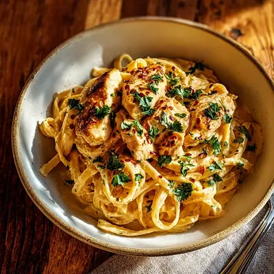Smoky Cowboy Butter Chicken Linguine