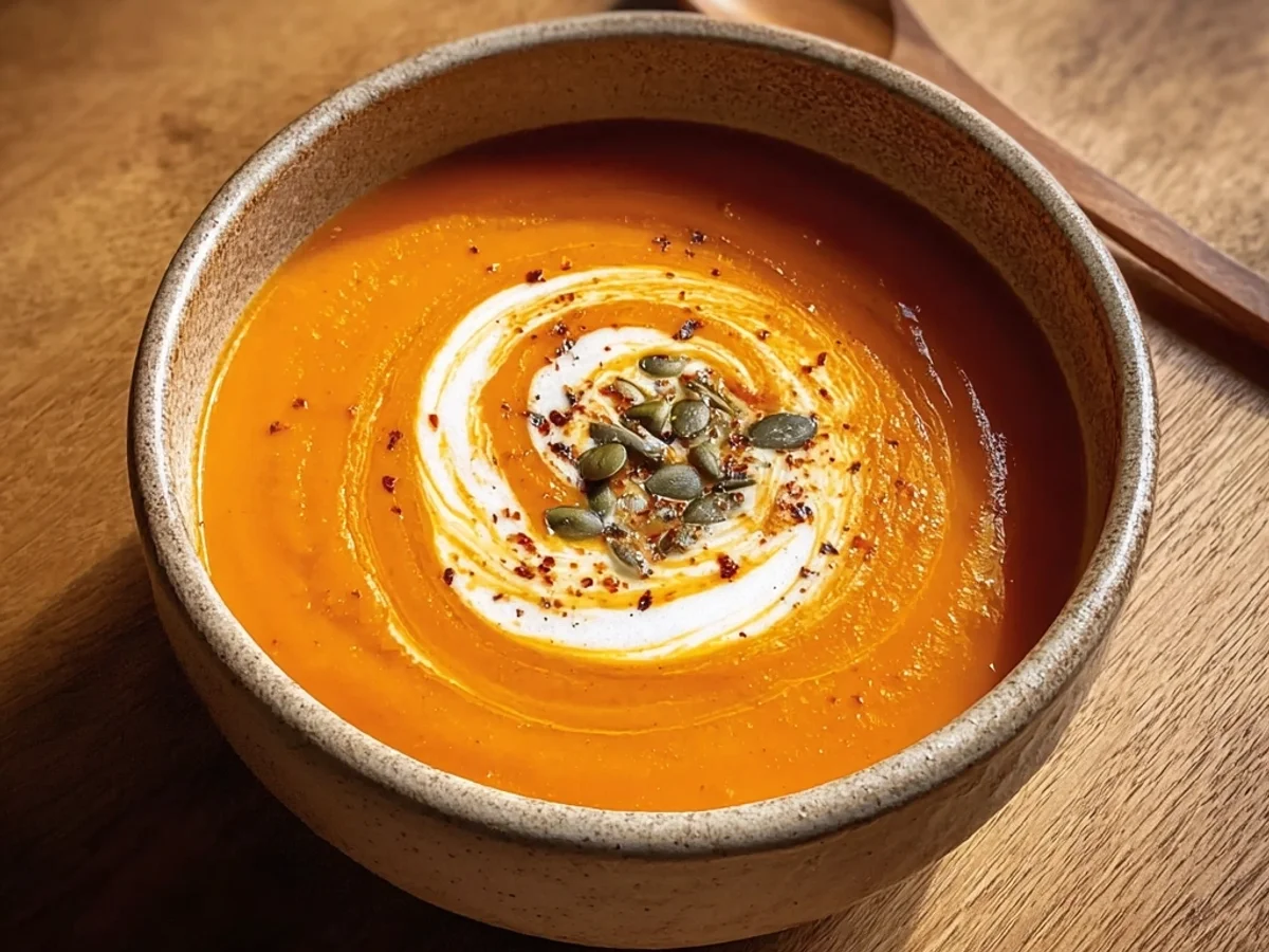 Smooth Butternut Squash Bisque: Easy Autumn Comfort - Featured Image