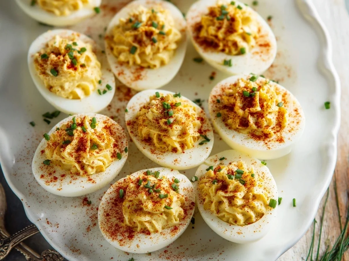 Southern Deviled Eggs Recipe: Tangy & Creamy Classic - Featured Image
