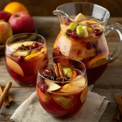 Spiced Apple Cider Sangria: A Comforting Fall Drink