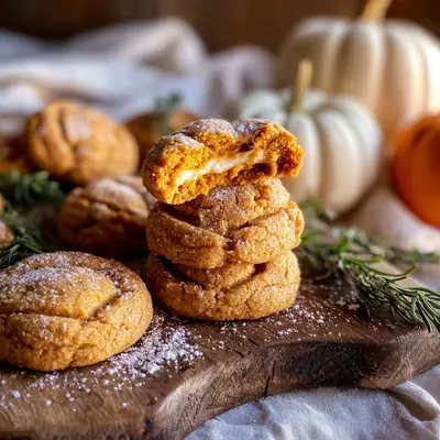 Spiced Pumpkin Cheesecake Cookies: A Fall Favorite