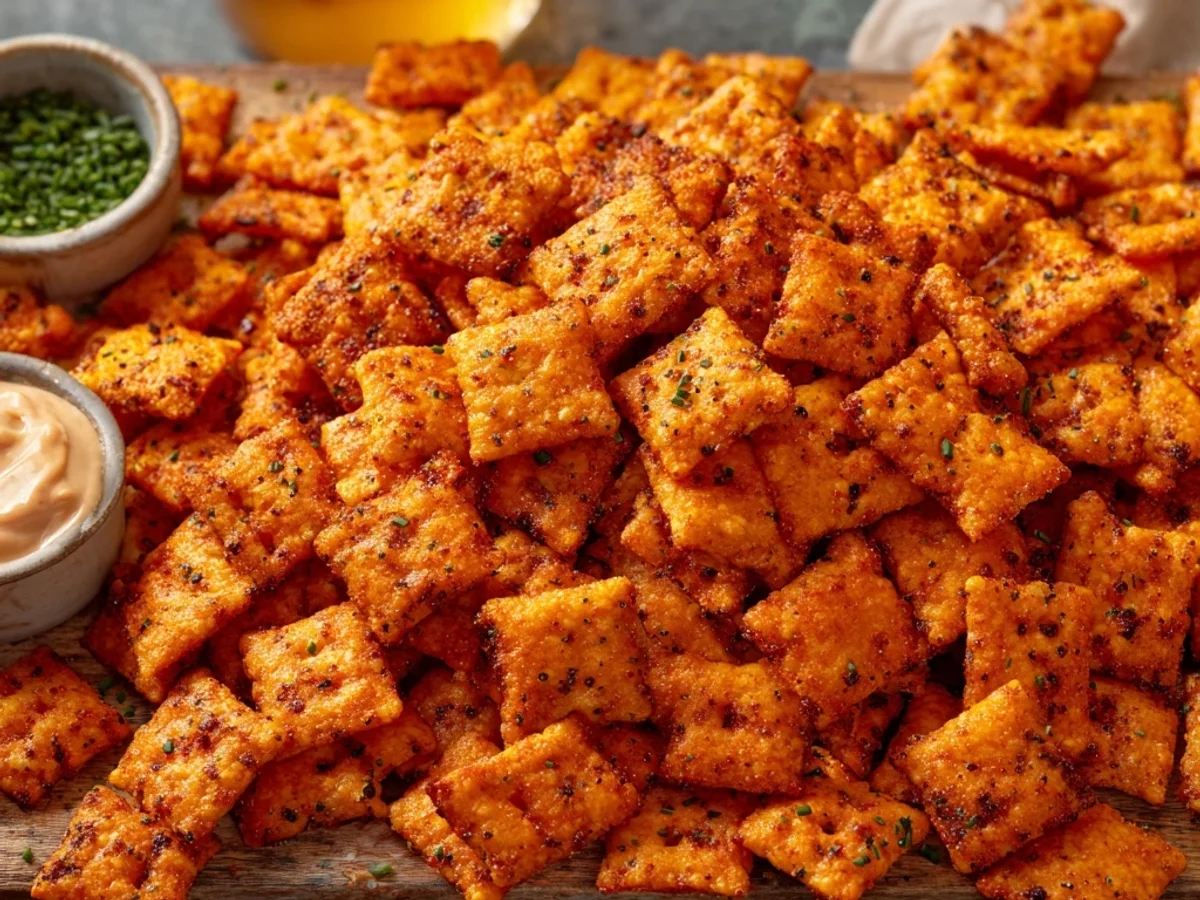 Spicy Firecracker Ranch Cheez-Its Snack Recipe - Featured Image