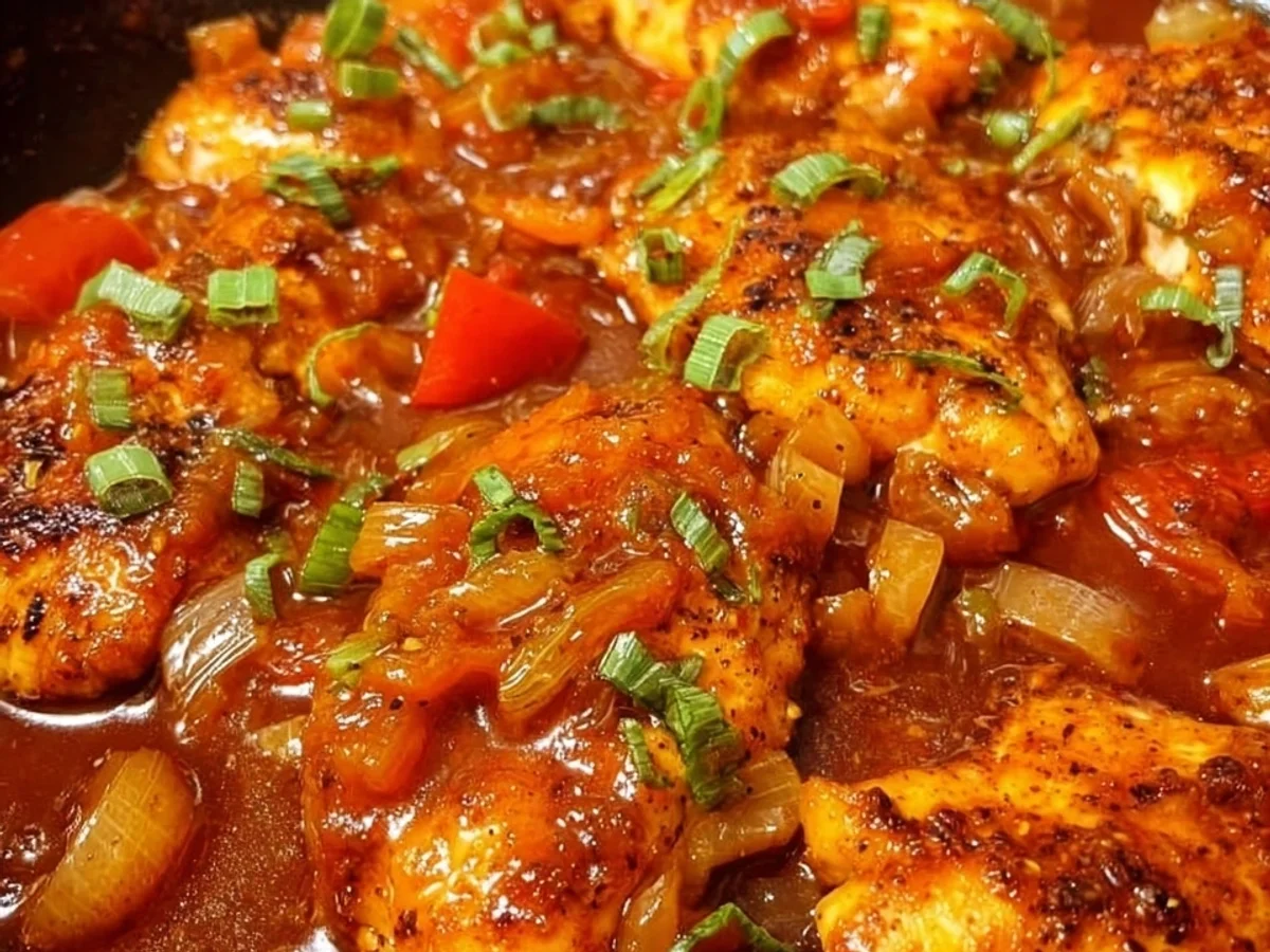 Spicy Sweet Chicken Diablo Recipe - Featured Image