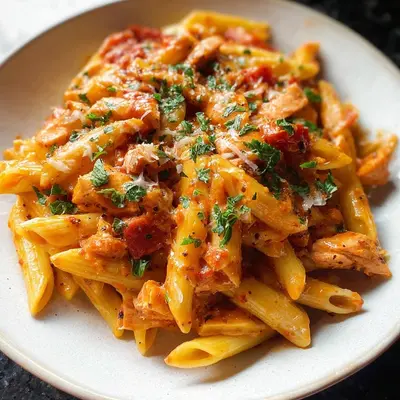 Spicy Turkey Ham Tomato Pasta: Quick & Flavorful Dinner