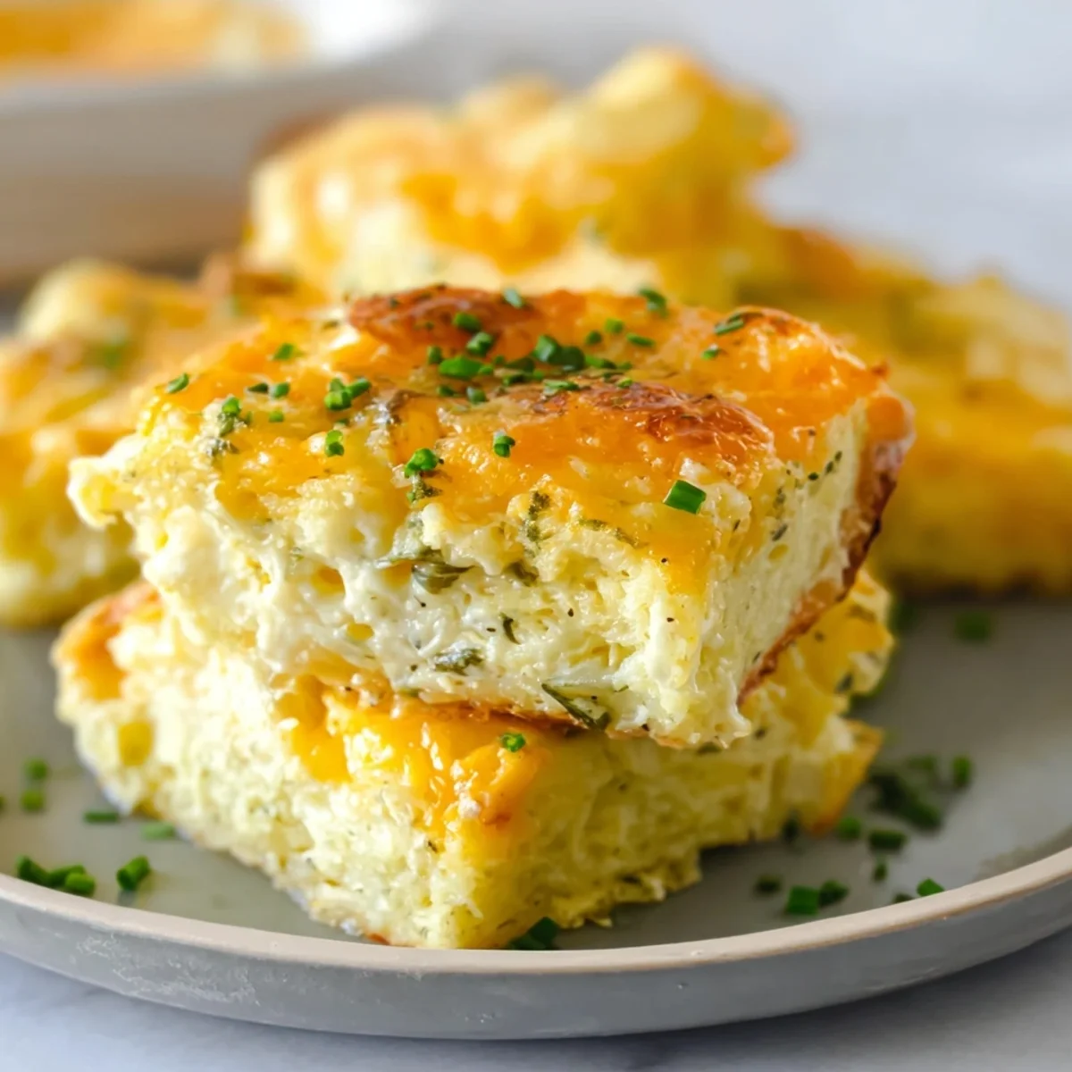Starbucks Copycat Potato Cheddar Chive Bake