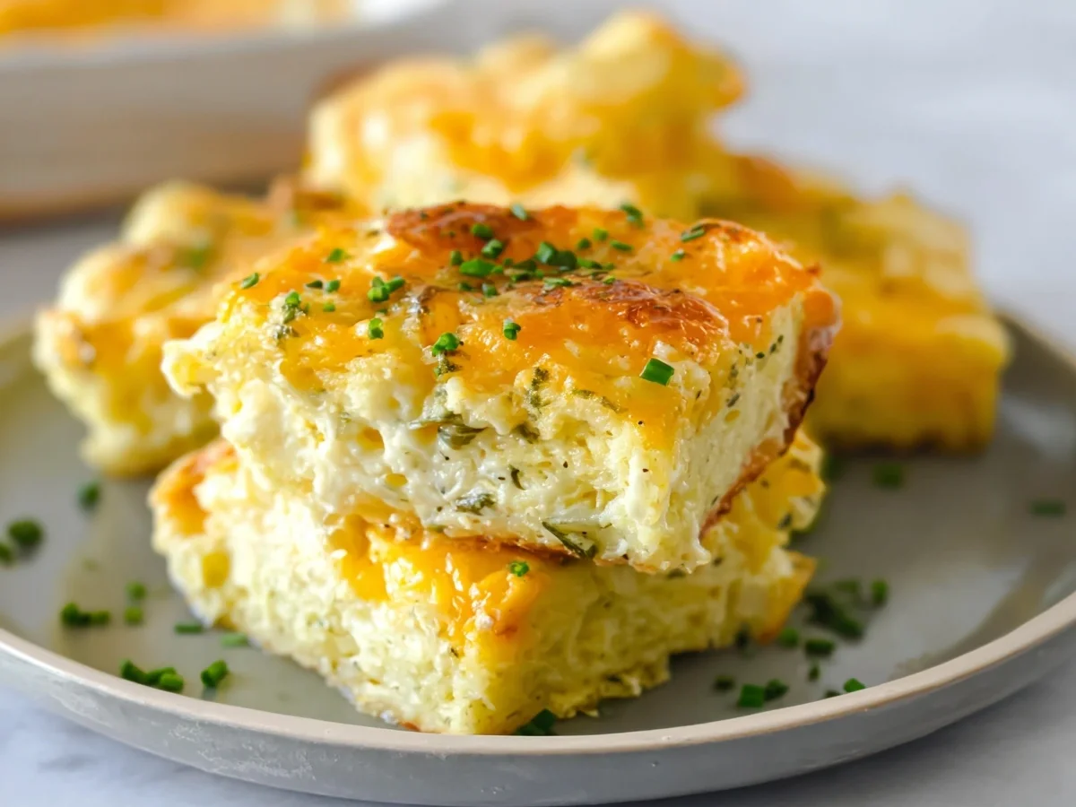 Starbucks Copycat Potato Cheddar Chive Bake - Featured Image