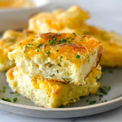 Starbucks Copycat Potato Cheddar Chive Bake