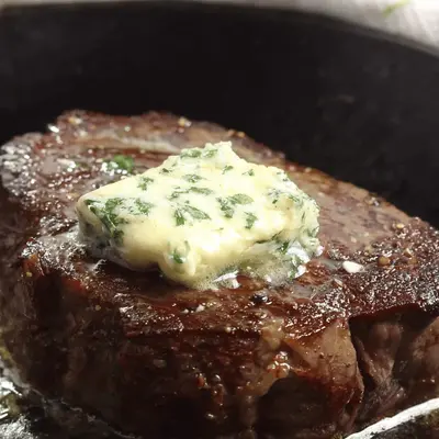 Steakhouse Garlic Herb Butter Recipe