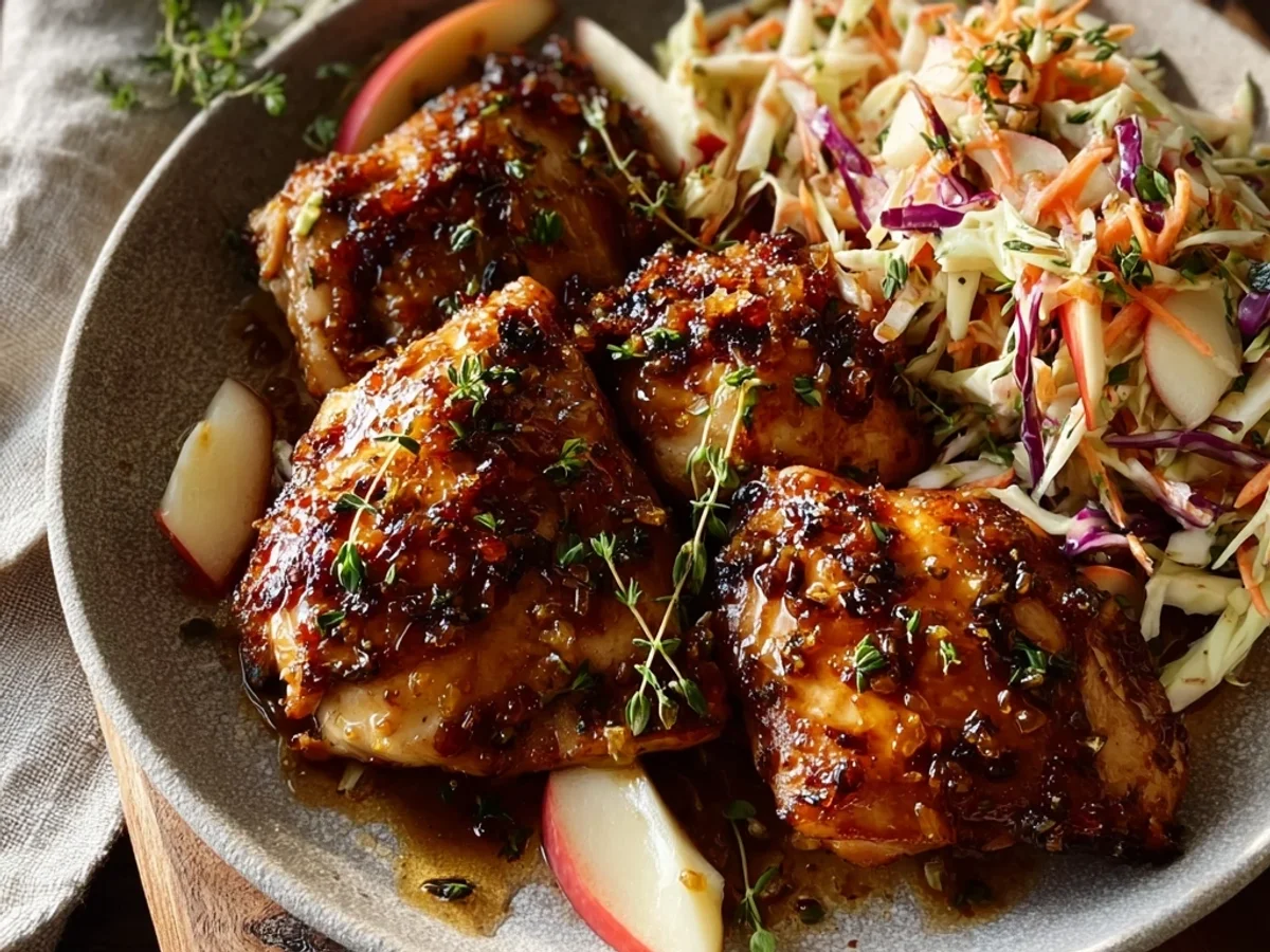 Sticky Apple Cider Chicken: A Sweet & Tangy Weeknight Meal - Featured Image