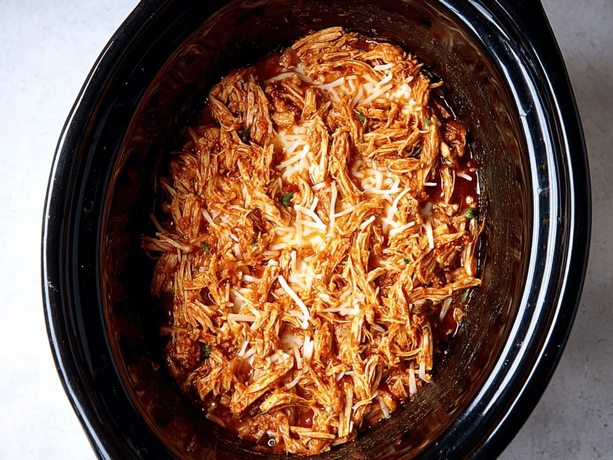 Summer Slow Cooker Chicken Tacos - Featured Image