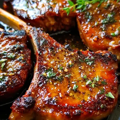 Sweet & Savory Brown Sugar Garlic Lamb Chops