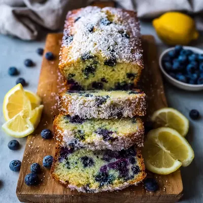 Tangy Lemon Blueberry Zucchini Bread: My Garden Bake