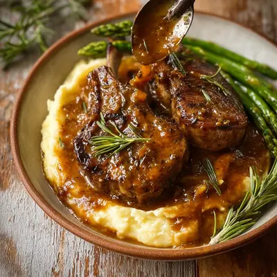 Tender Crock Pot Lamb Chops: Garlic & Rosemary