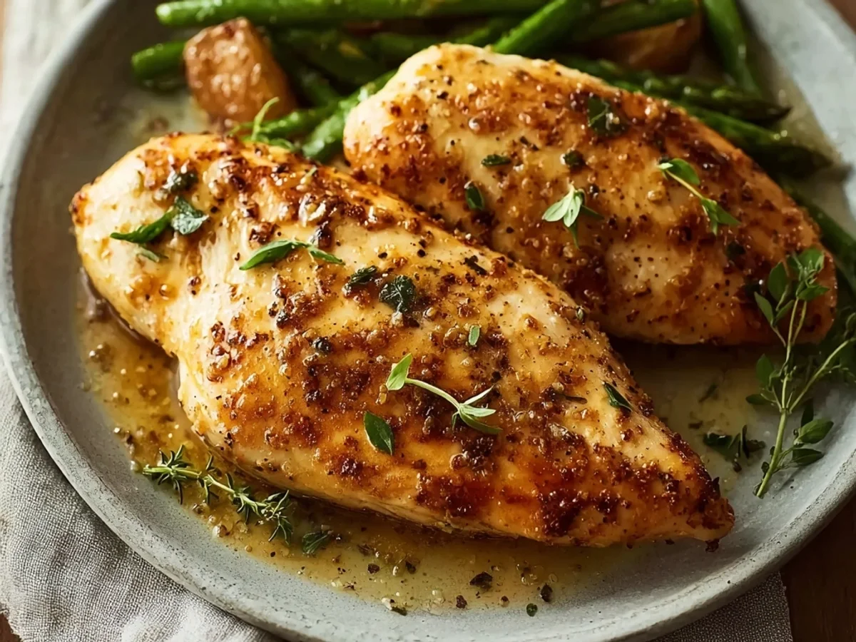 Tender Skillet Melt-In-Your-Mouth Chicken Breast - Featured Image
