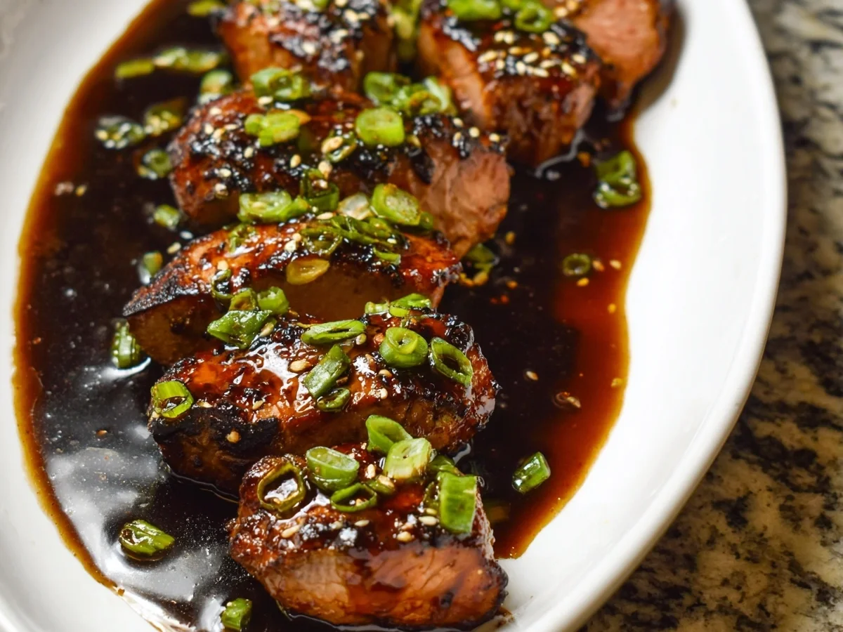 Teriyaki Lamb Tenderloin: Quick & Flavorful Dinner - Featured Image