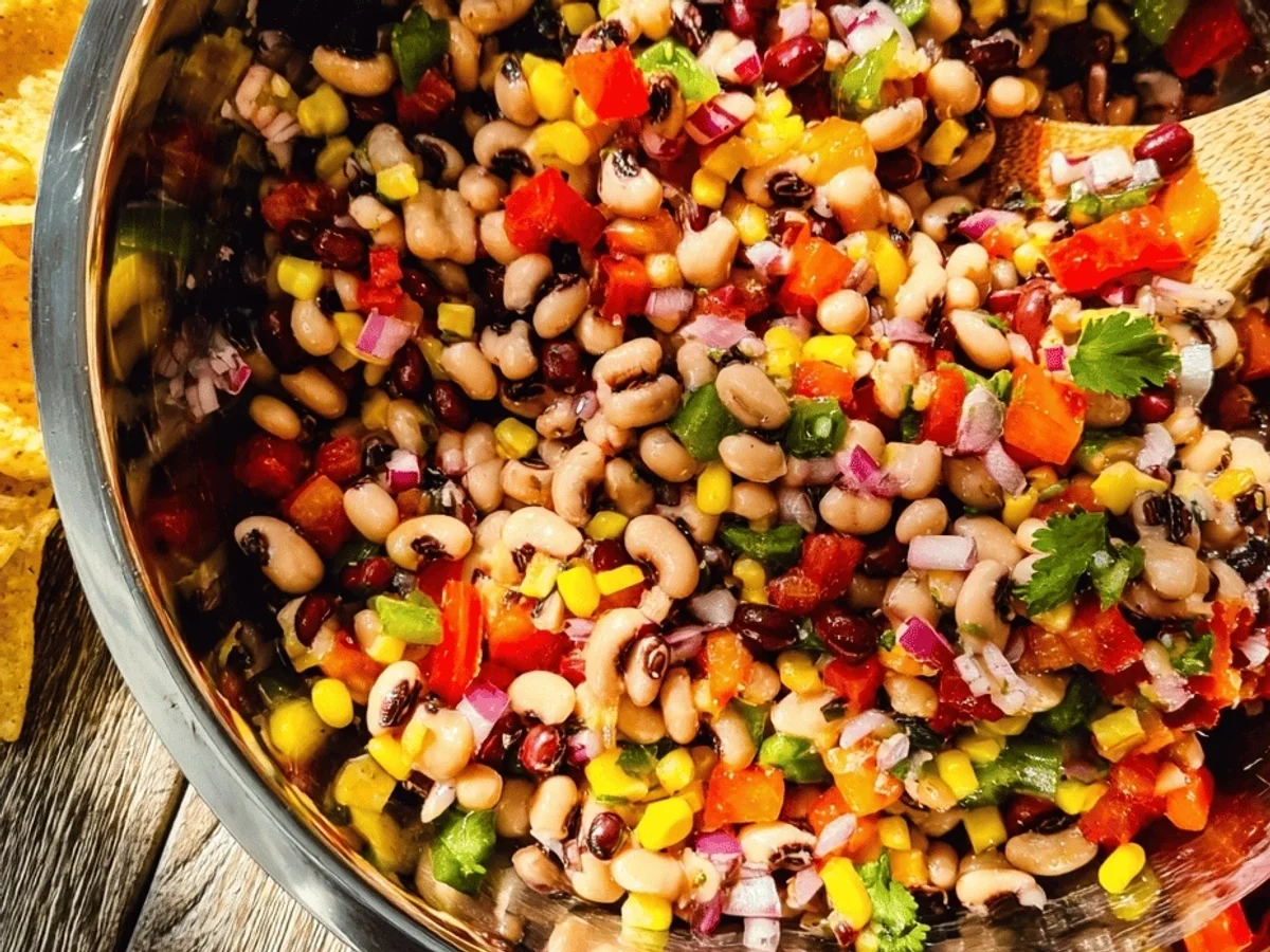 Texas Caviar Recipe: My Go-To Zesty Dip! - Featured Image