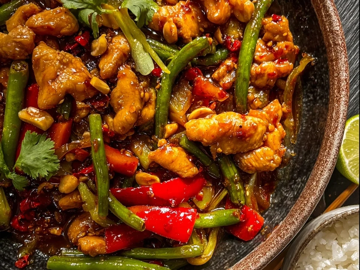 Thai Chicken Stir Fry with Green Beans: Quick & Zesty - Featured Image