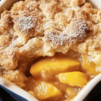 The Best Peach Cobbler Recipe Ever
