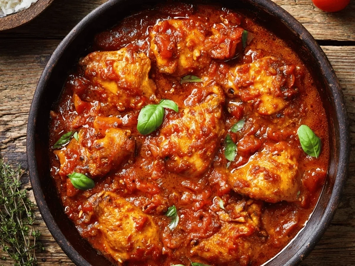 Tomato Braised Chicken Thighs Recipe: My Go-To Comfort Dish - Featured Image