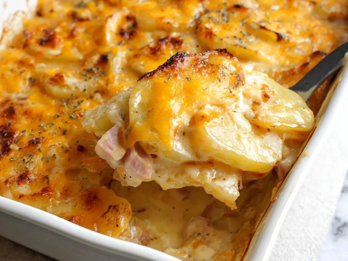 Turkey Ham & Potato Casserole: Simple Weeknight Meal - Featured Image