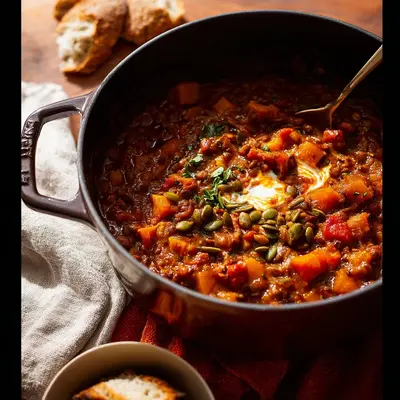 Vegetarian Pumpkin Chili: A Hearty Autumn Bowl
