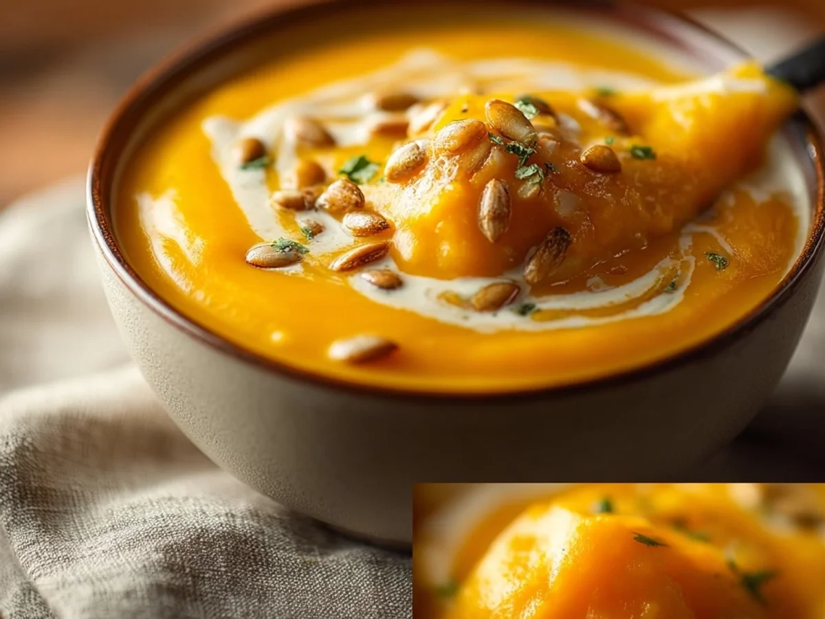 Velvety Butternut Squash Soup: A Comforting Puree - Featured Image