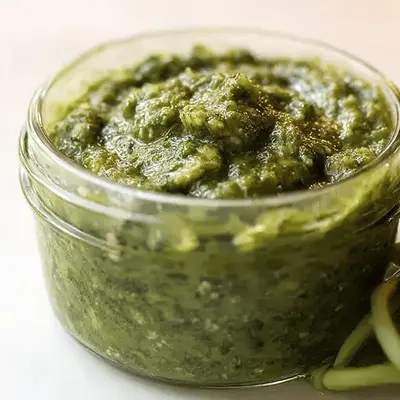 Walnut Garlic Scape Pesto Recipe for Bold Flavors
