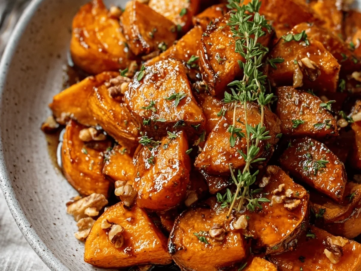 Walnut Maple Roasted Sweet Potatoes: My Cozy Secret - Featured Image