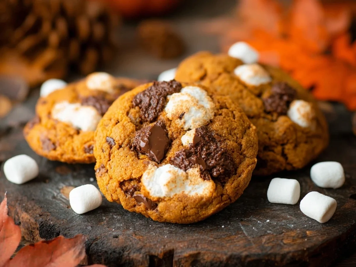 Warm Pumpkin S'mores Cookies: A Fall Treat You'll Adore - Featured Image