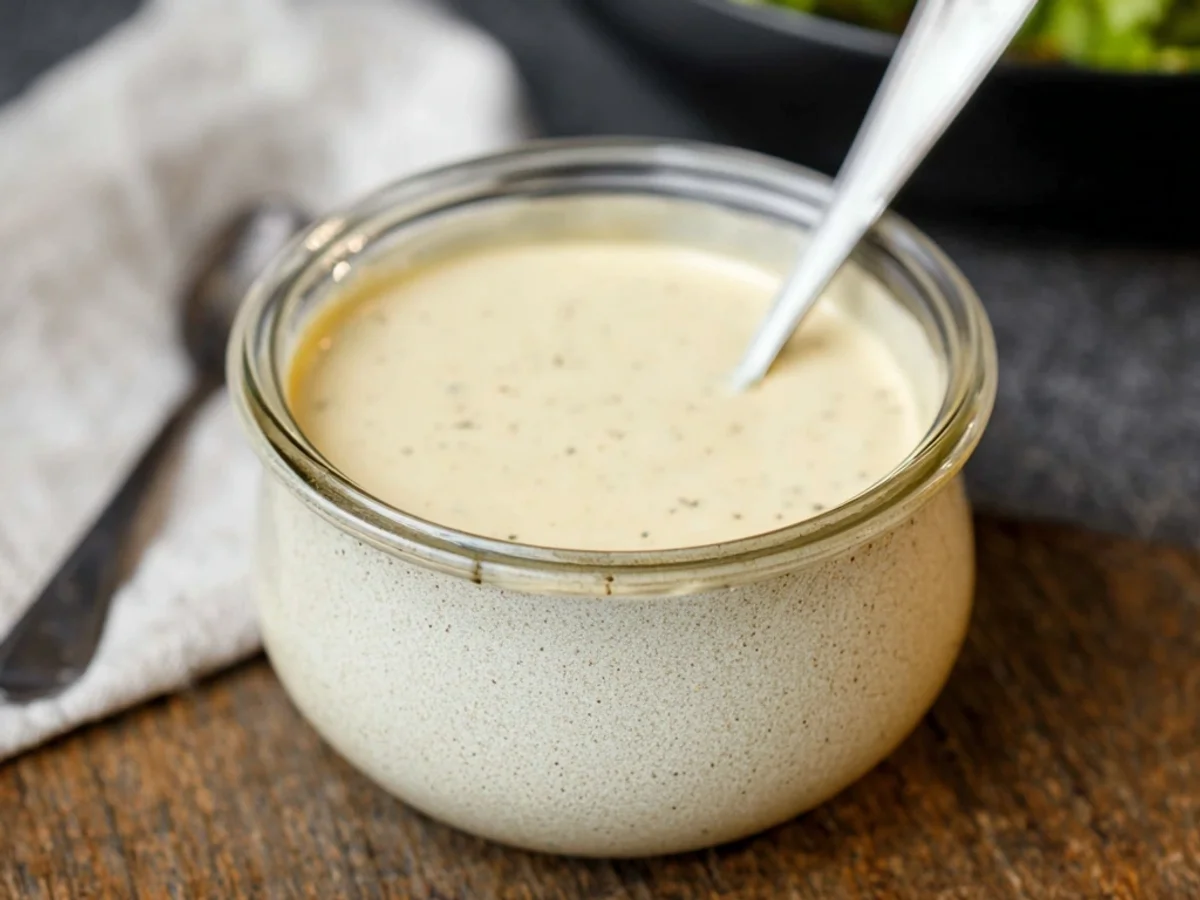 Zesty Creamy Caesar Salad Dressing: A Homemade Classic - Featured Image