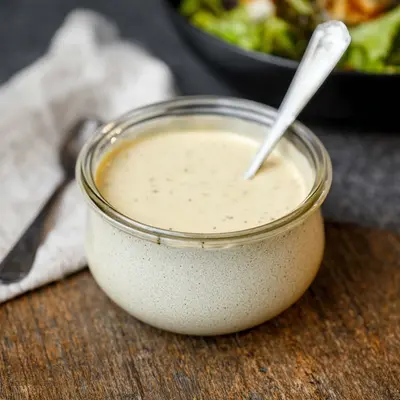 Zesty Creamy Caesar Salad Dressing: A Homemade Classic